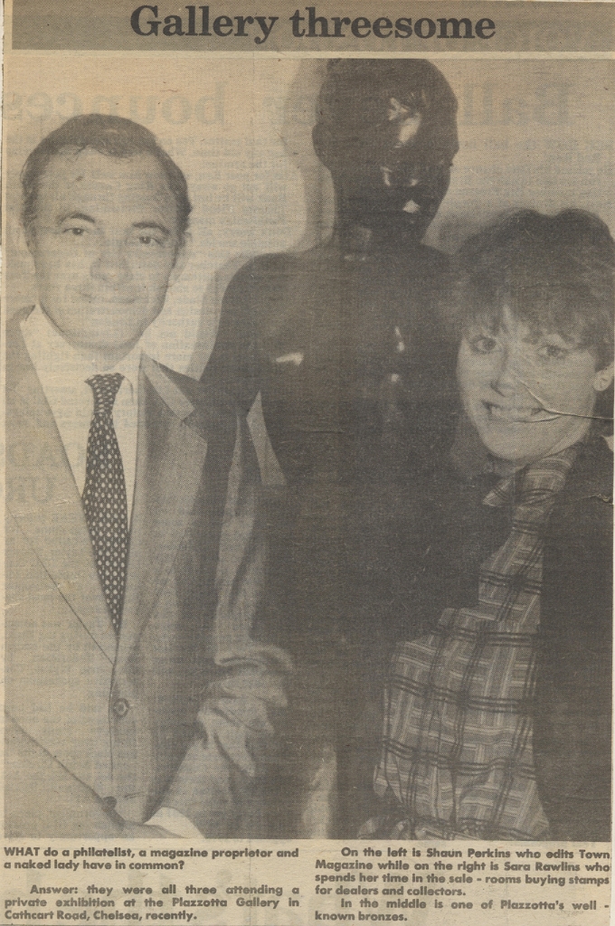 19830701 SHAUN PERKINS SARA RAWLINS PLAZZOTTA GALLERY CN.jpg